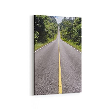 Olla 13896D Doğa / Manzara Görseli Dikey Kanvas Tablo (Ölçü: 60X90)