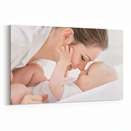 Olla 16819Y Model / Manken Görseli Yatay Kanvas Tablo (Ölçü: 70X50)