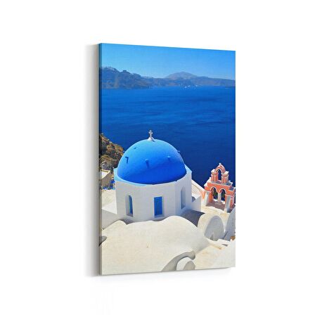 Olla 18435D Yapı Görseli Dikey Kanvas Tablo (Ölçü: 20X30)