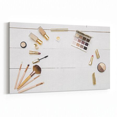 Olla 16327Y Kuaför / Berber Görseli Yatay Kanvas Tablo (Ölçü: 120X80)