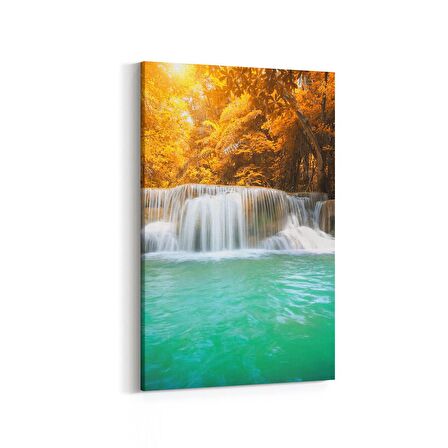 Olla 13913D Doğa / Manzara Görseli Dikey Kanvas Tablo (Ölçü: 60X90)