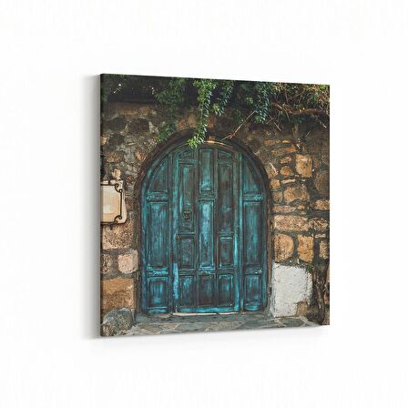 Olla 18530K Yapı Görseli Kare Kanvas Tablo (Ölçü: 25X25)