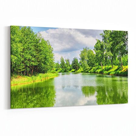 Olla 14446Y Doğa / Manzara Görseli Yatay Kanvas Tablo (Ölçü: 150X100)