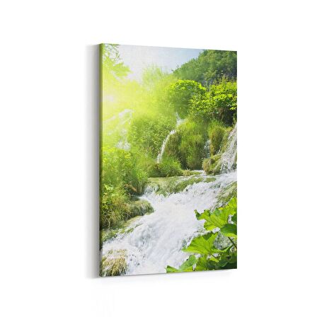 Olla 13655D Doğa / Manzara Görseli Dikey Kanvas Tablo (Ölçü: 100X150)