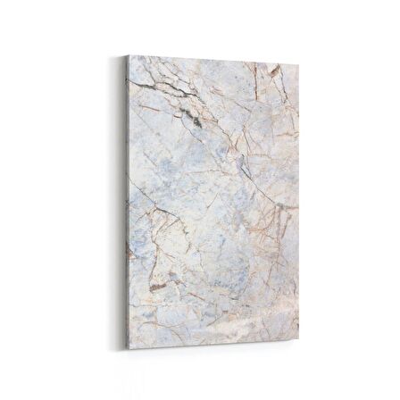 Olla 16706D Mermer Desen Görsel Dikey Kanvas Tablo (Ölçü: 100X150)