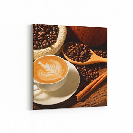 Olla 15074K Gıda Görseli Kare Kanvas Tablo (Ölçü: 30X30)