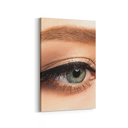 Olla 16324D Kuaför / Berber Görseli Dikey Kanvas Tablo (Ölçü: 100X150)