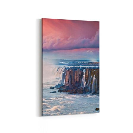 Olla 14075D Doğa / Manzara Görseli Dikey Kanvas Tablo (Ölçü: 100X150)