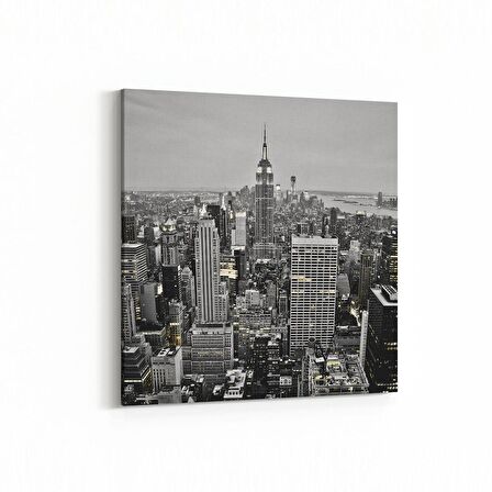 Olla 18692K Yapı Görseli Kare Kanvas Tablo (Ölçü: 30X30)