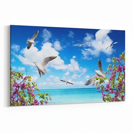 Olla 13329Y Doğa / Manzara Görseli Yatay Kanvas Tablo (Ölçü: 90X60)