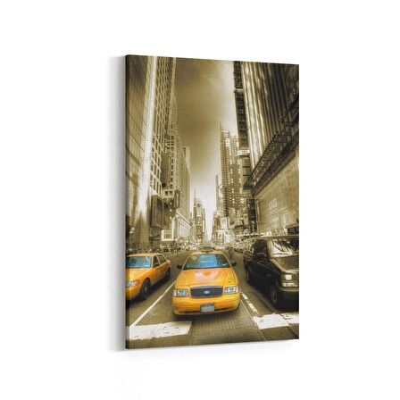 Olla 18524D Yapı Görseli Dikey Kanvas Tablo (Ölçü: 100X150)