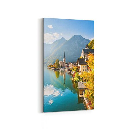 Olla 18002DD Yapı Görseli Dikey Dar Kanvas Tablo (Ölçü: 60X120)