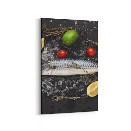 Olla 15012D Gıda Görseli Dikey Kanvas Tablo (Ölçü: 20X30)