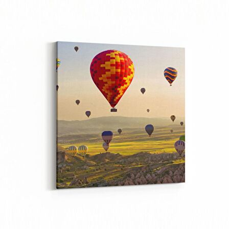 Olla 13223K Doğa / Manzara Görseli Kare Kanvas Tablo (Ölçü: 25X25)