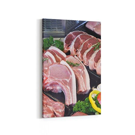 Olla 15186D Gıda Görseli Dikey Kanvas Tablo (Ölçü: 100X150)