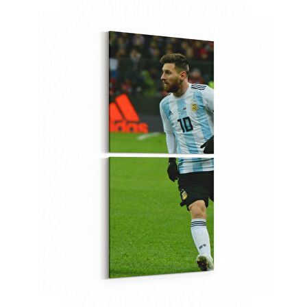 Olla 17196K2D Spor Görseli Kare 2'li Dikey Kanvas Tablo (Ölçü: 30X65)
