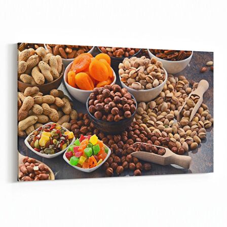 Olla 15251Y Gıda Görseli Yatay Kanvas Tablo (Ölçü: 70X50)