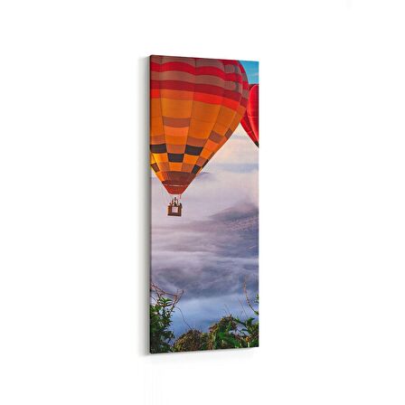 Olla 13288DI Doğa / Manzara Görseli Dikey İnce Kanvas Tablo (Ölçü: 40X120)