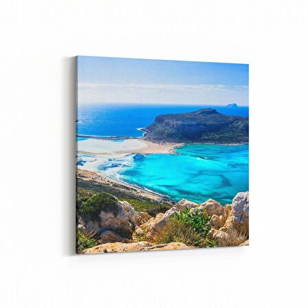 Olla 14277K Doğa / Manzara Görseli Kare Kanvas Tablo (Ölçü: 30X30)