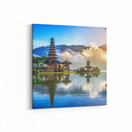 Olla 14306K Doğa / Manzara Görseli Kare Kanvas Tablo (Ölçü: 60X60)