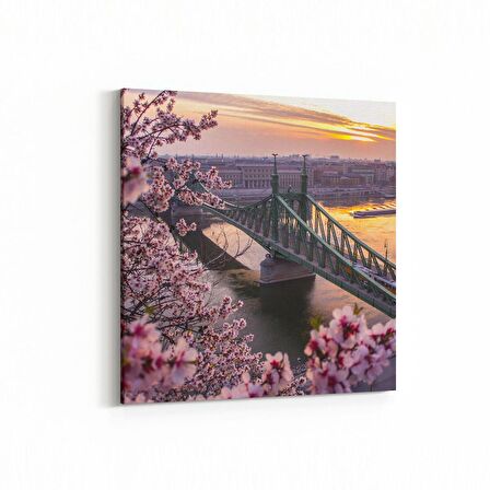 Olla 13986K Doğa / Manzara Görseli Kare Kanvas Tablo (Ölçü: 100X100)