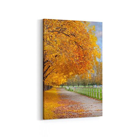 Olla 14413D Doğa / Manzara Görseli Dikey Kanvas Tablo (Ölçü: 60X90)