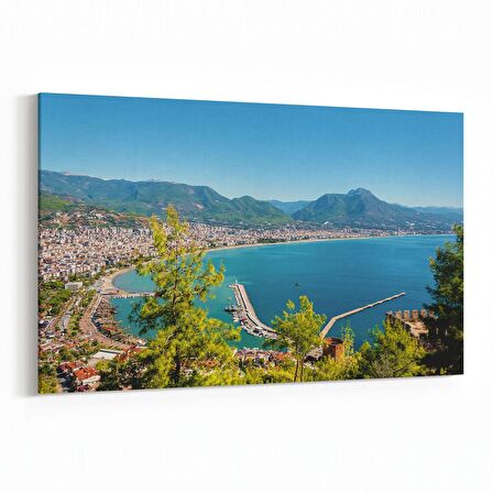 Olla 13346Y Doğa / Manzara Görseli Yatay Kanvas Tablo (Ölçü: 90X60)