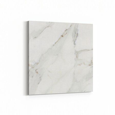 Olla 16665K Mermer Desen Görsel Kare Kanvas Tablo (Ölçü: 30X30)
