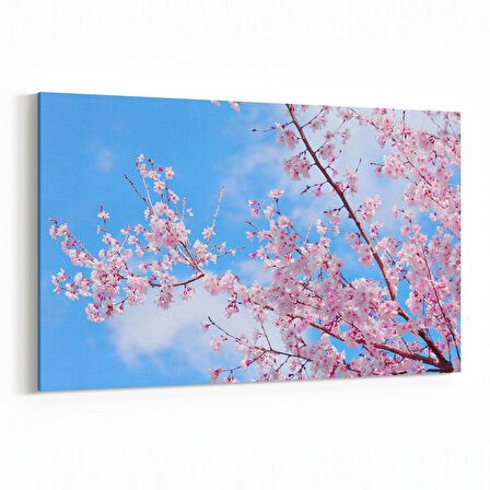 Olla 10657Y Ağaç Görseli Yatay Kanvas Tablo (Ölçü: 120X80)