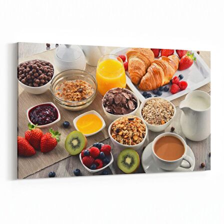 Olla 15279Y Gıda Görseli Yatay Kanvas Tablo (Ölçü: 45X30)