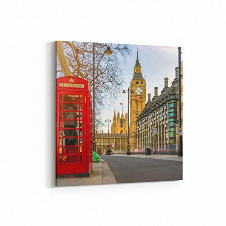 Olla 18782K4 Yapı Görseli Kare 4'lü Kanvas Tablo (Ölçü: 145X145)