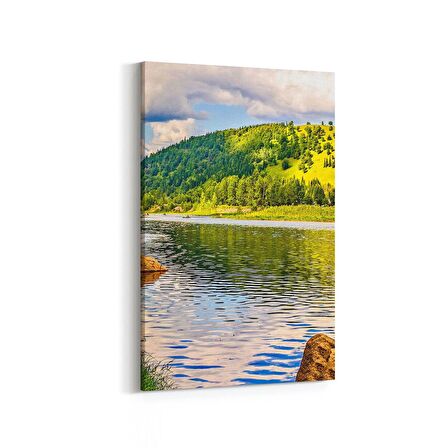 Olla 13231D Doğa / Manzara Görseli Dikey Kanvas Tablo (Ölçü: 60X90)