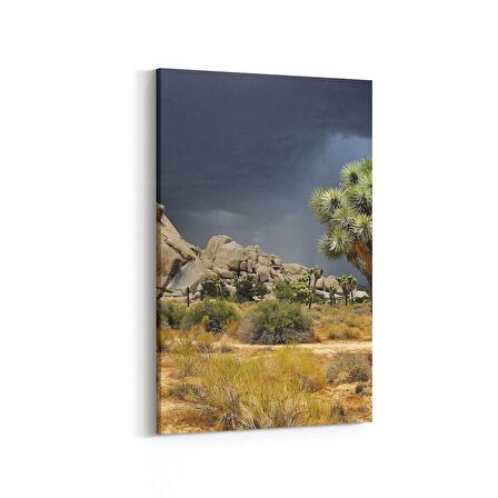 Olla 14571D Doğa / Manzara Görseli Dikey Kanvas Tablo (Ölçü: 70X105)