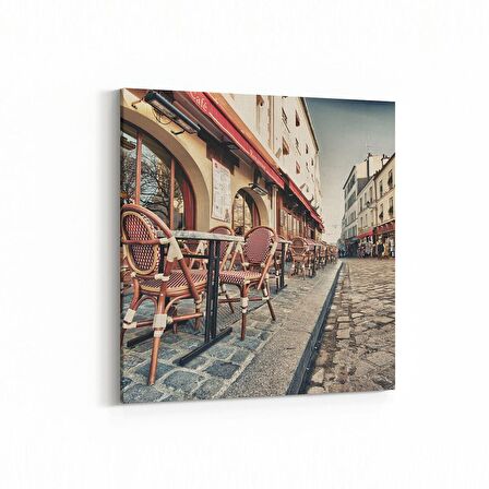 Olla 18188K4 Yapı Görseli Kare 4'lü Kanvas Tablo (Ölçü: 145X145)