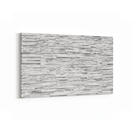Olla 17331Y Taş / Tuğla Görseli Yatay Kanvas Tablo (Ölçü: 90X60)