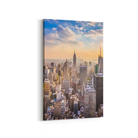 Olla 18927D Yapı Görseli Dikey Kanvas Tablo (Ölçü: 60X90)