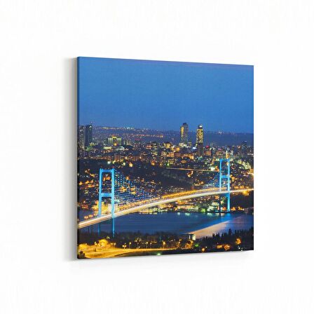 Olla 17998K Yapı Görseli Kare Kanvas Tablo (Ölçü: 25X25)