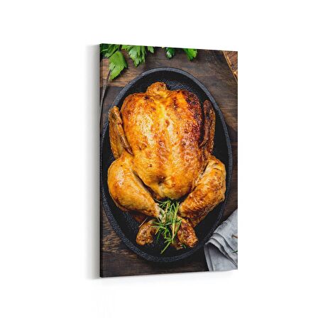 Olla 14965D Gıda Görseli Dikey Kanvas Tablo (Ölçü: 70X105)