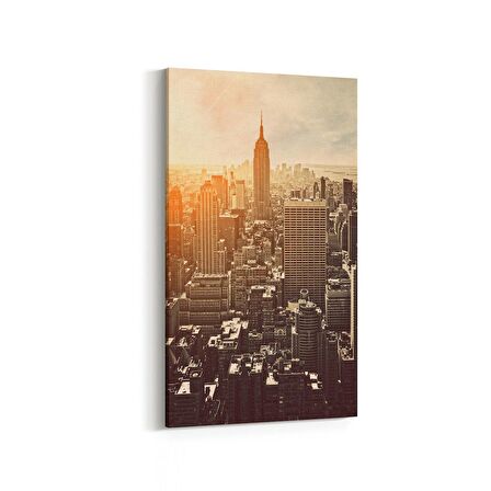 Olla 18200DD Yapı Görseli Dikey Dar Kanvas Tablo (Ölçü: 30X60)