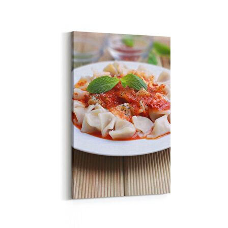 Olla 15187D Gıda Görseli Dikey Kanvas Tablo (Ölçü: 60X90)