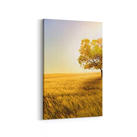 Olla 14282D Doğa / Manzara Görseli Dikey Kanvas Tablo (Ölçü: 80X120)