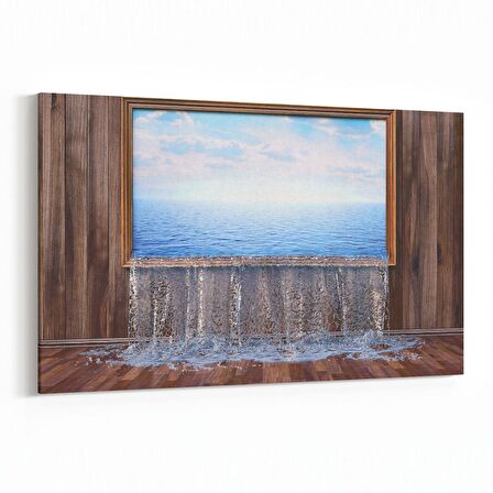 Olla 13248Y Doğa / Manzara Görseli Yatay Kanvas Tablo (Ölçü: 70X50)