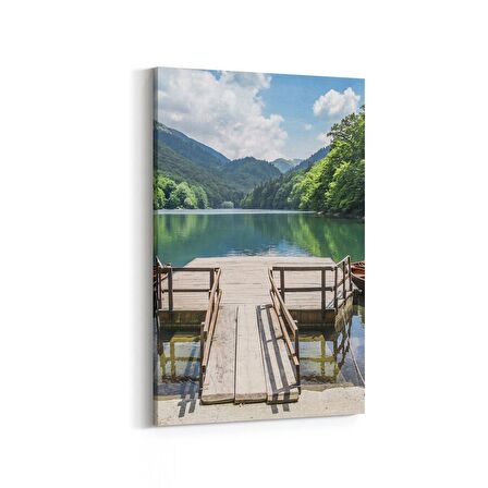 Olla 13877D Doğa / Manzara Görseli Dikey Kanvas Tablo (Ölçü: 100X150)