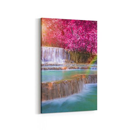 Olla 13894D Doğa / Manzara Görseli Dikey Kanvas Tablo (Ölçü: 60X90)