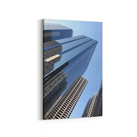 Olla 18409D Yapı Görseli Dikey Kanvas Tablo (Ölçü: 100X150)