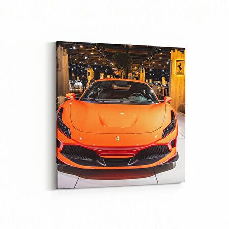 Olla 12260K Araç Görseli Kare Kanvas Tablo (Ölçü: 100X100)