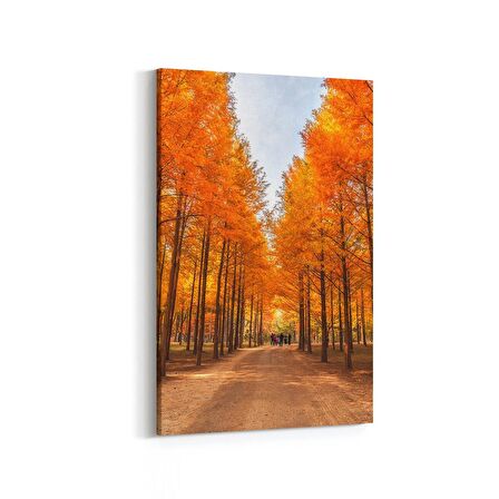 Olla 14487D Doğa / Manzara Görseli Dikey Kanvas Tablo (Ölçü: 60X90)