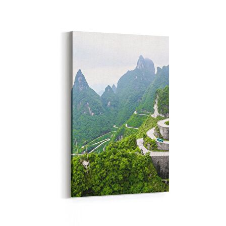 Olla 13278D Doğa / Manzara Görseli Dikey Kanvas Tablo (Ölçü: 100X150)