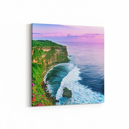 Olla 14183K Doğa / Manzara Görseli Kare Kanvas Tablo (Ölçü: 30X30)