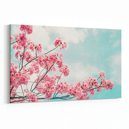 Olla 10953Y Ağaç Görseli Yatay Kanvas Tablo (Ölçü: 120X80)